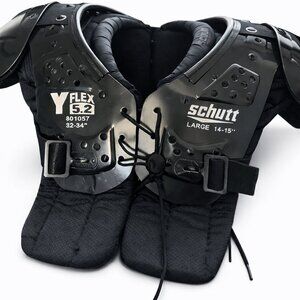 Schutt Football Shoulder Pads + Helmet – Y-Flex 5.2 Set